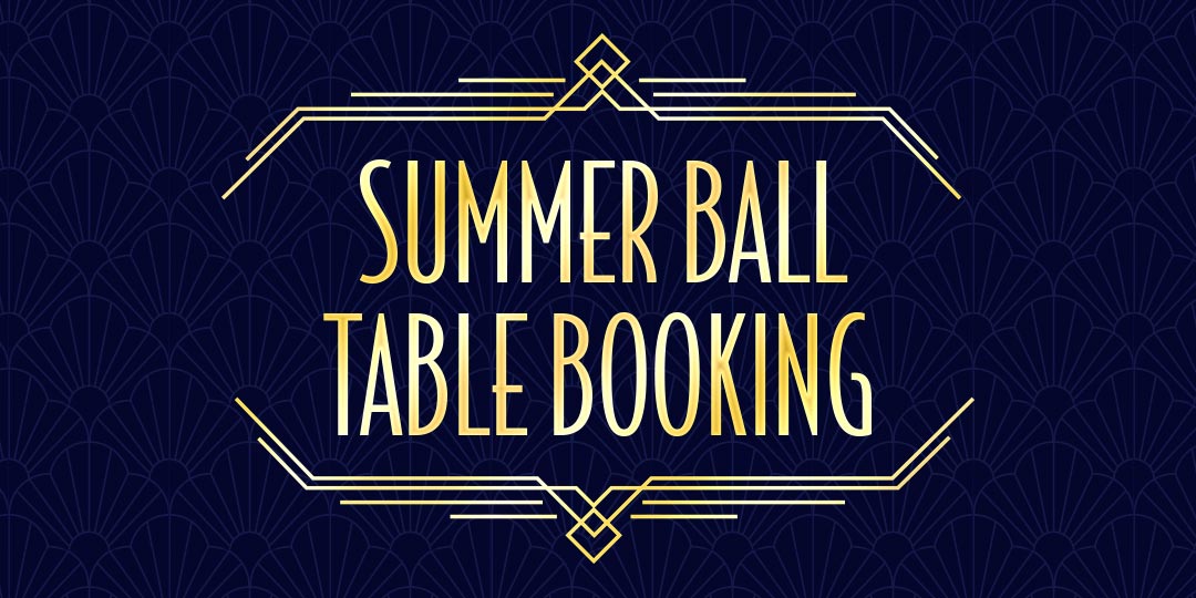 2022 Summer Ball Table Booking